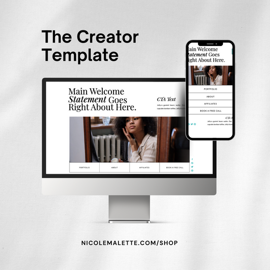 The Creator Template